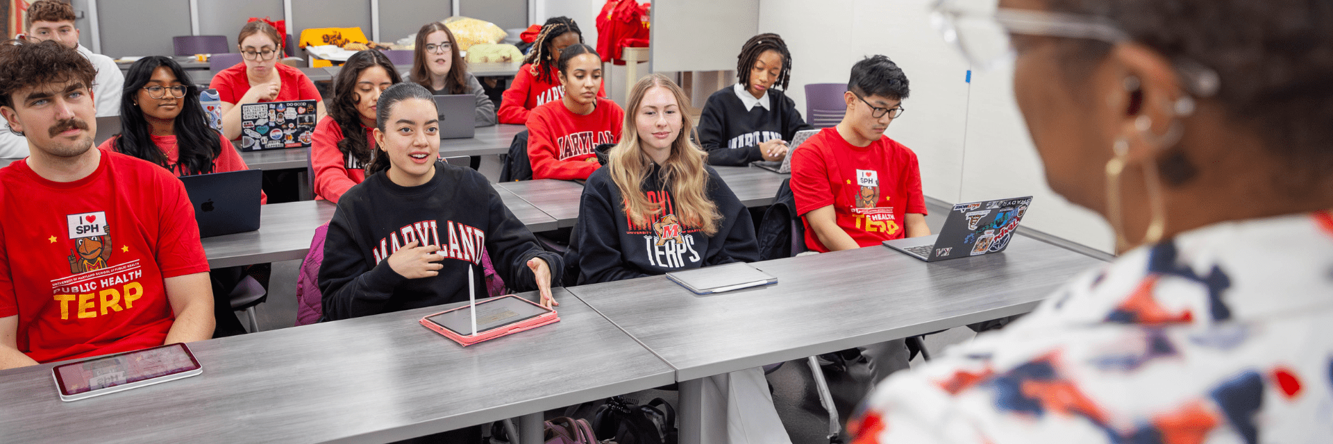 Students in classroom