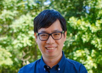 Photo of Dr. Tianzhuo Ma in a blue shirt